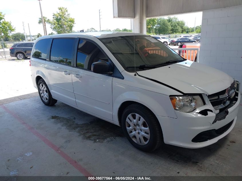 2015 DODGE GRAND CARAVAN SE