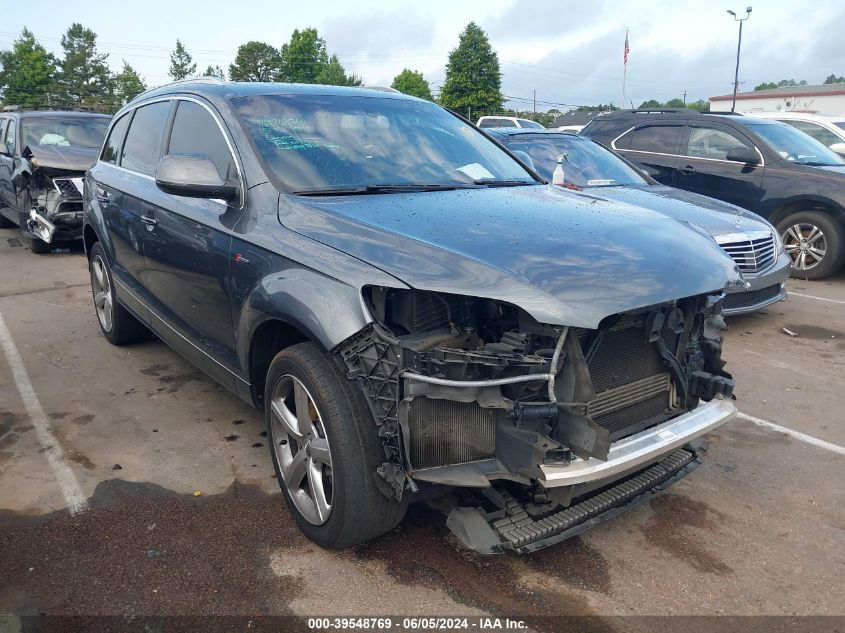 2013 AUDI Q7 3.0T S LINE PRESTIGE