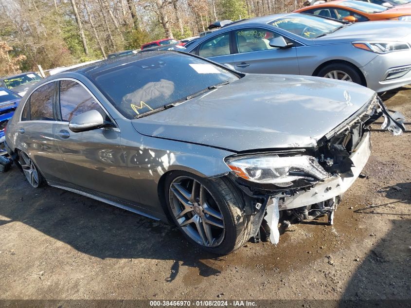 2015 MERCEDES-BENZ S 550 4MATIC