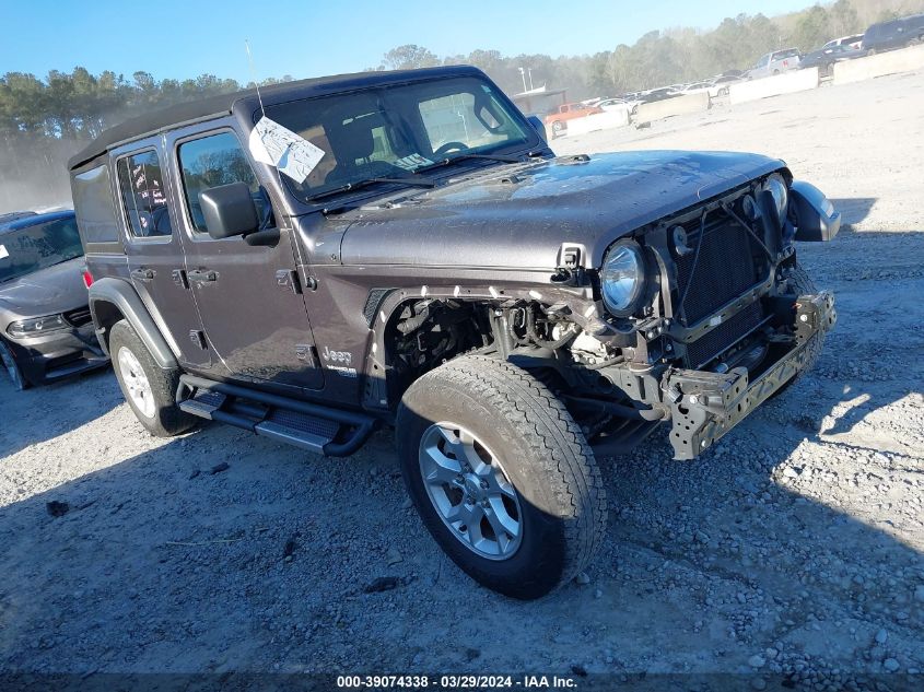 2021 JEEP WRANGLER UNLIMITED SPORT S 4X4