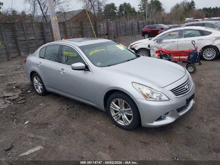 2013 INFINITI G37X