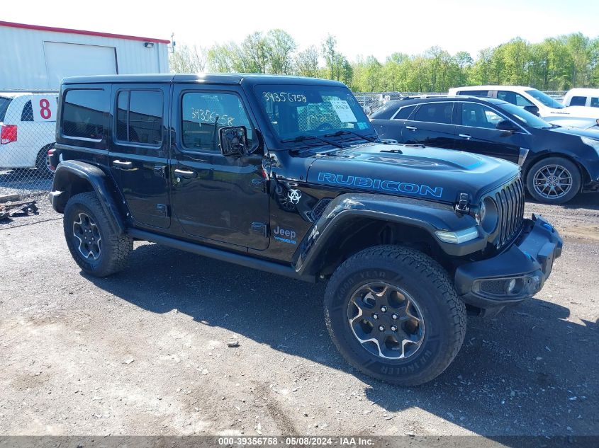 2021 JEEP WRANGLER 4XE UNLIMITED RUBICON 4X4