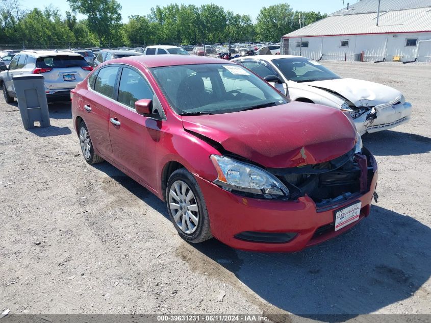 2013 NISSAN SENTRA S/SV/SR/SL