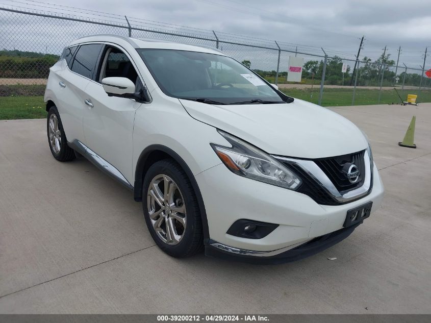 2017 NISSAN MURANO PLATINUM