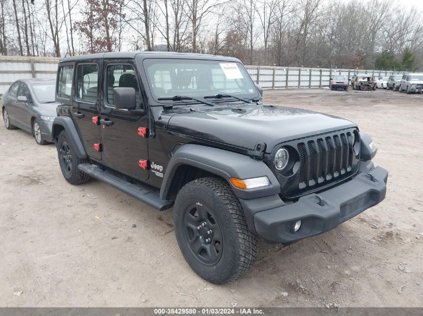 2020 JEEP WRANGLER UNLIMITED SPORT 4X4