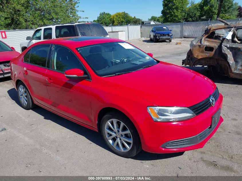 2012 VOLKSWAGEN JETTA 2.5L SE