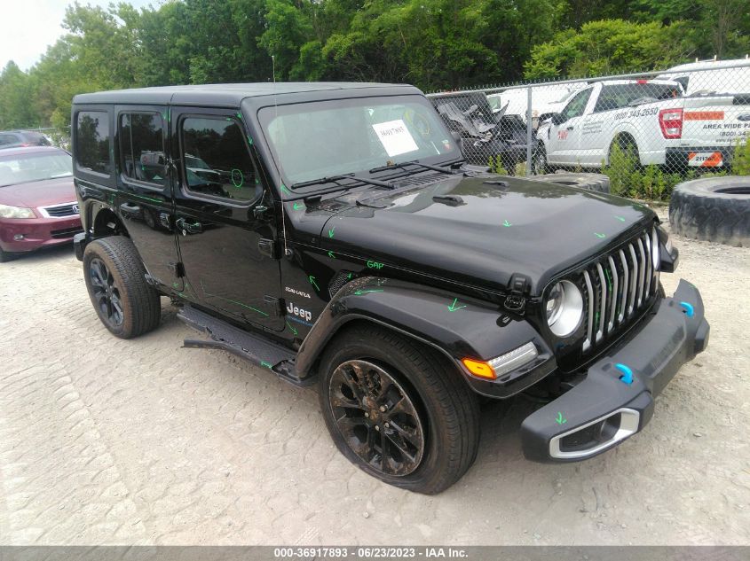 2023 JEEP WRANGLER 4XE SAHARA 4X4