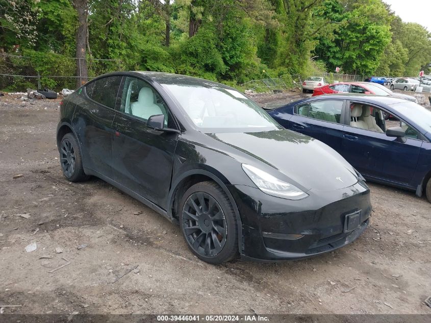 2020 TESLA MODEL Y LONG RANGE DUAL MOTOR ALL-WHEEL DRIVE