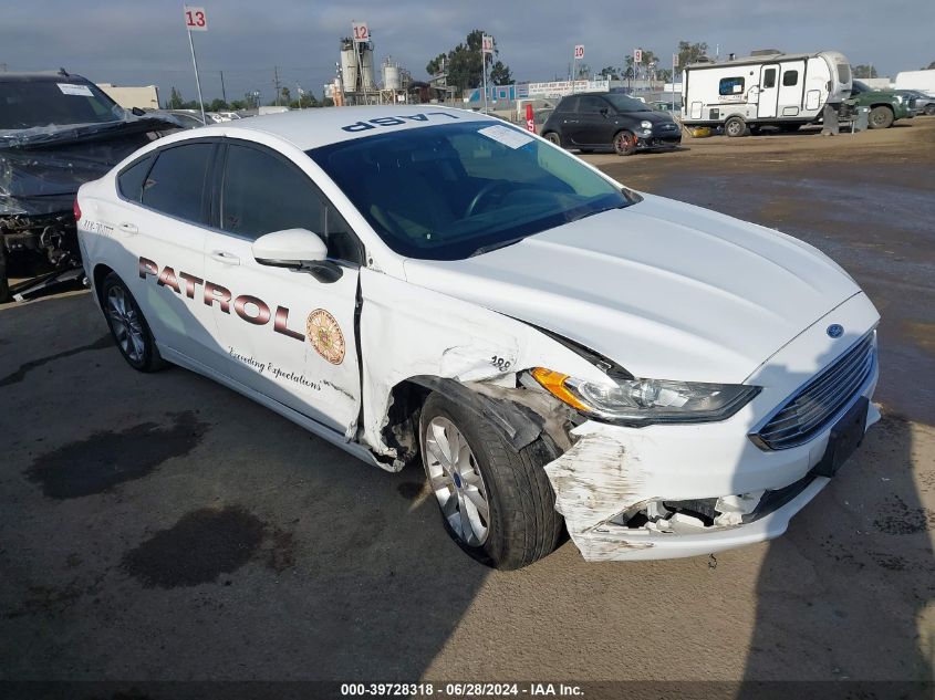 2017 FORD FUSION SE HYBRID