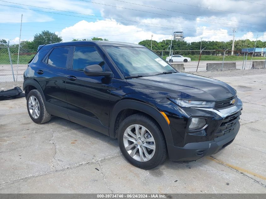 2022 CHEVROLET TRAILBLAZER FWD LS