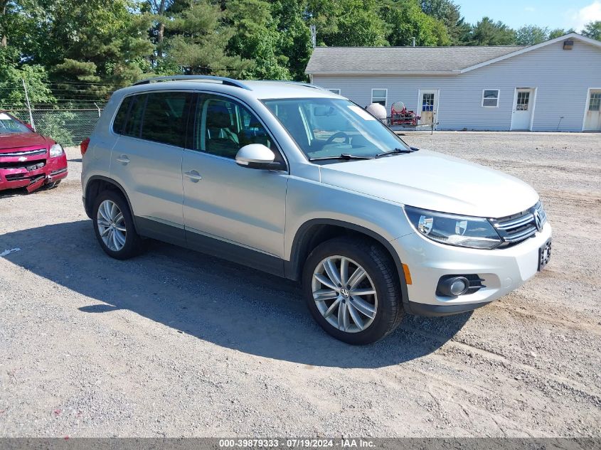 2012 VOLKSWAGEN TIGUAN SE