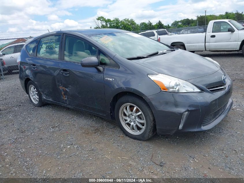 2012 TOYOTA PRIUS V THREE