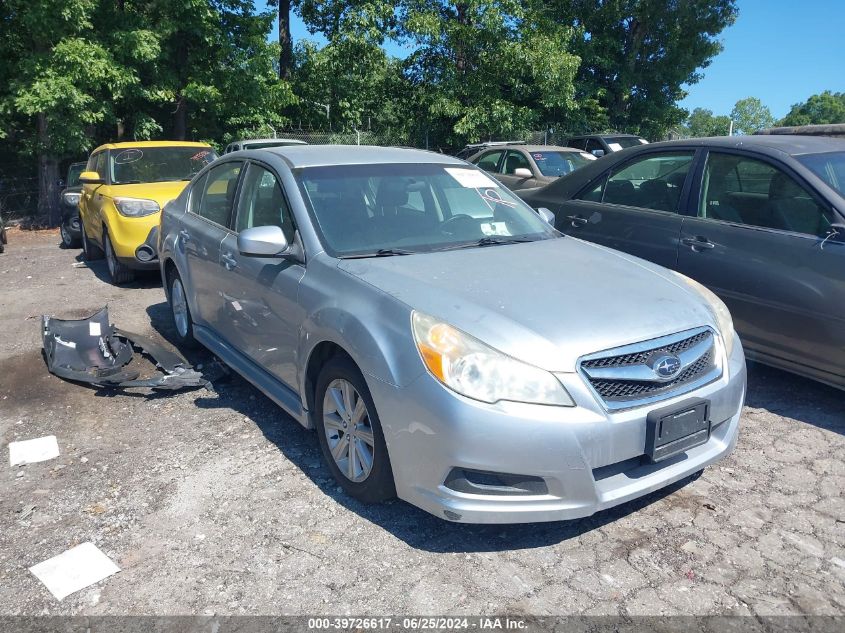 2012 SUBARU LEGACY 2.5I PREMIUM