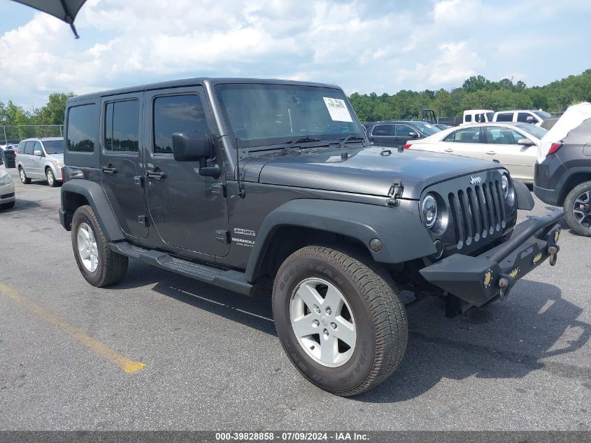 2016 JEEP WRANGLER UNLIMITED SPORT RHD