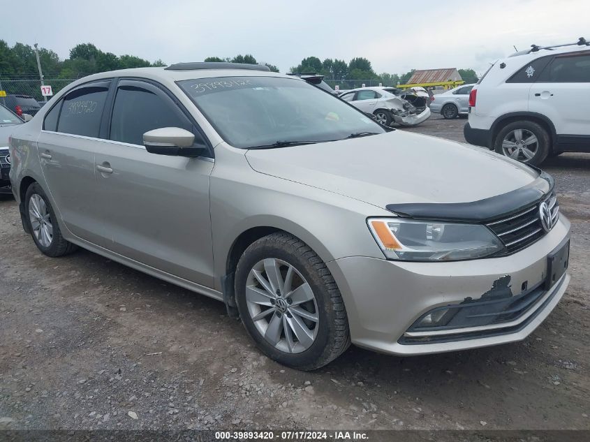 2015 VOLKSWAGEN JETTA 2.0L TDI SE