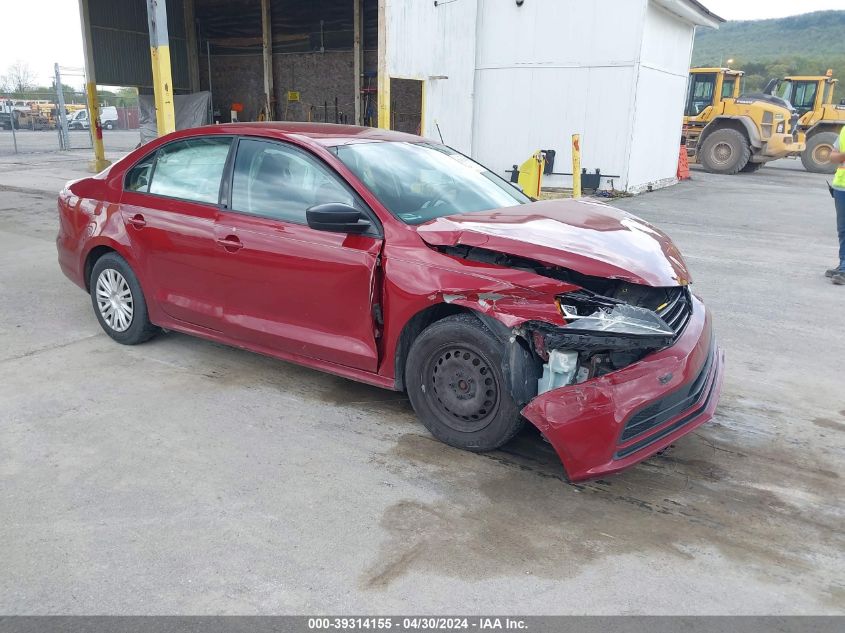 2016 VOLKSWAGEN JETTA 1.4T S