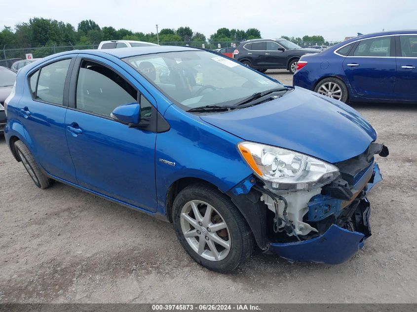 2012 TOYOTA PRIUS C THREE