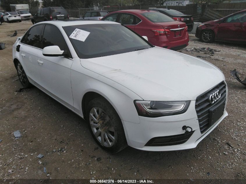 2013 AUDI A4 2.0T PREMIUM