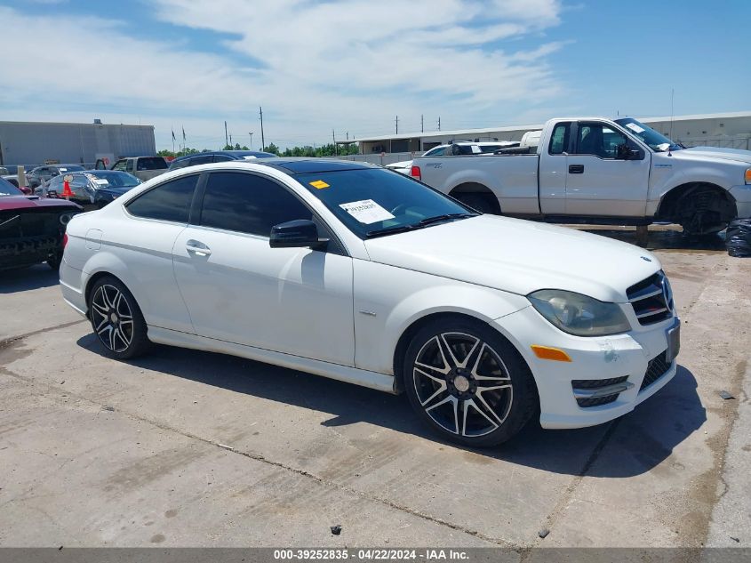 2013 MERCEDES-BENZ C 250