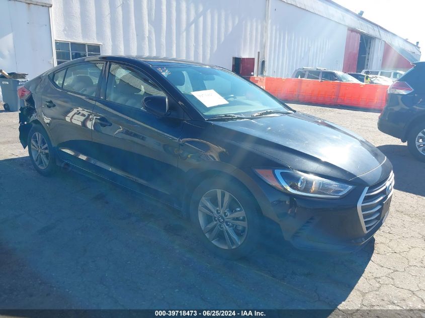 2018 HYUNDAI ELANTRA SEL