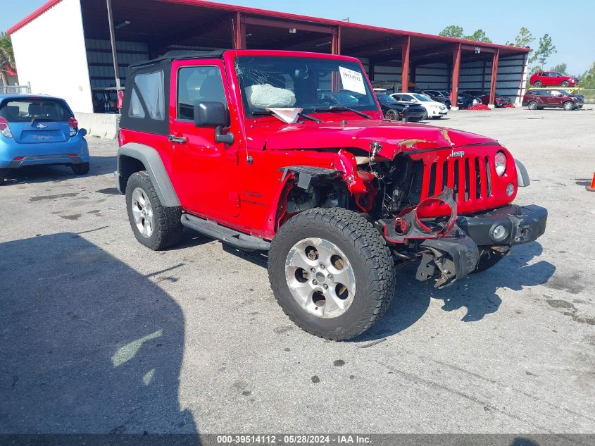 2017 JEEP WRANGLER SPORT 4X4