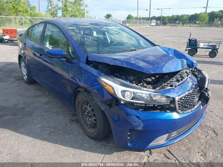 2017 KIA FORTE LX