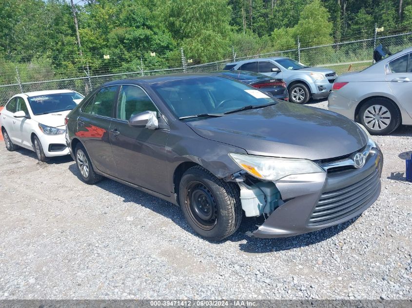 2016 TOYOTA CAMRY LE