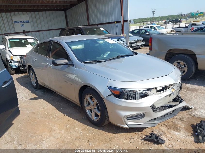 2018 CHEVROLET MALIBU LS