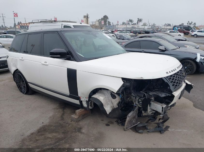 2018 LAND ROVER RANGE ROVER SUPERCHARGED