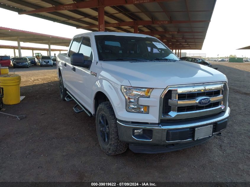 2016 FORD F150 SUPERCREW