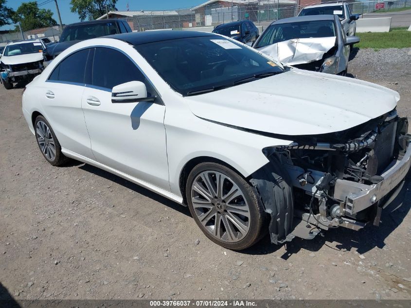 2019 MERCEDES-BENZ CLA 250 4MATIC