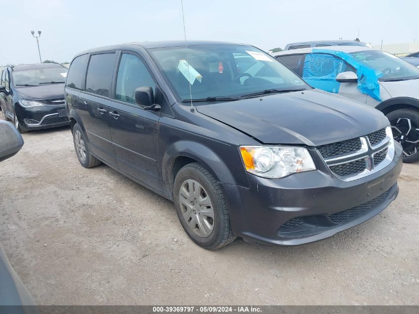 2017 DODGE GRAND CARAVAN SE