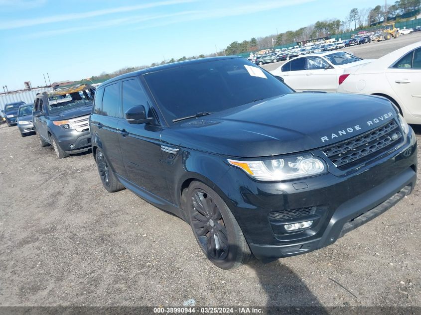 2015 LAND ROVER RANGE ROVER SPORT 3.0L V6 SUPERCHARGED HSE