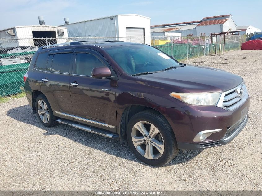 2013 TOYOTA HIGHLANDER LIMITED V6