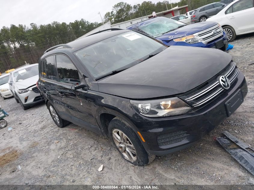 2017 VOLKSWAGEN TIGUAN 2.0T S