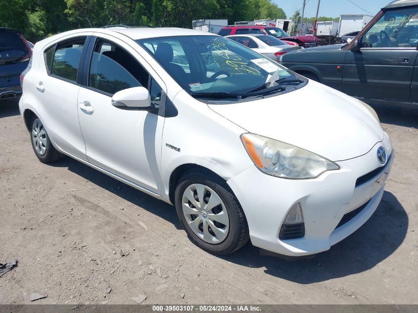 2012 TOYOTA PRIUS C THREE