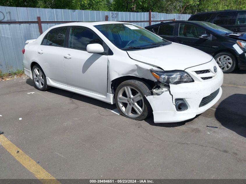 2013 TOYOTA COROLLA S