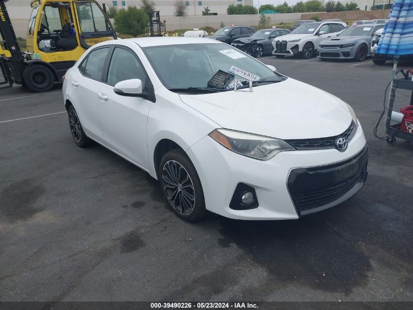 2014 TOYOTA COROLLA S PLUS