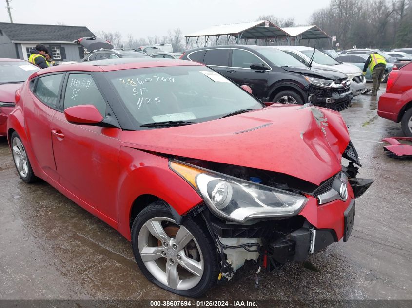 2014 HYUNDAI VELOSTER BASE W/RED