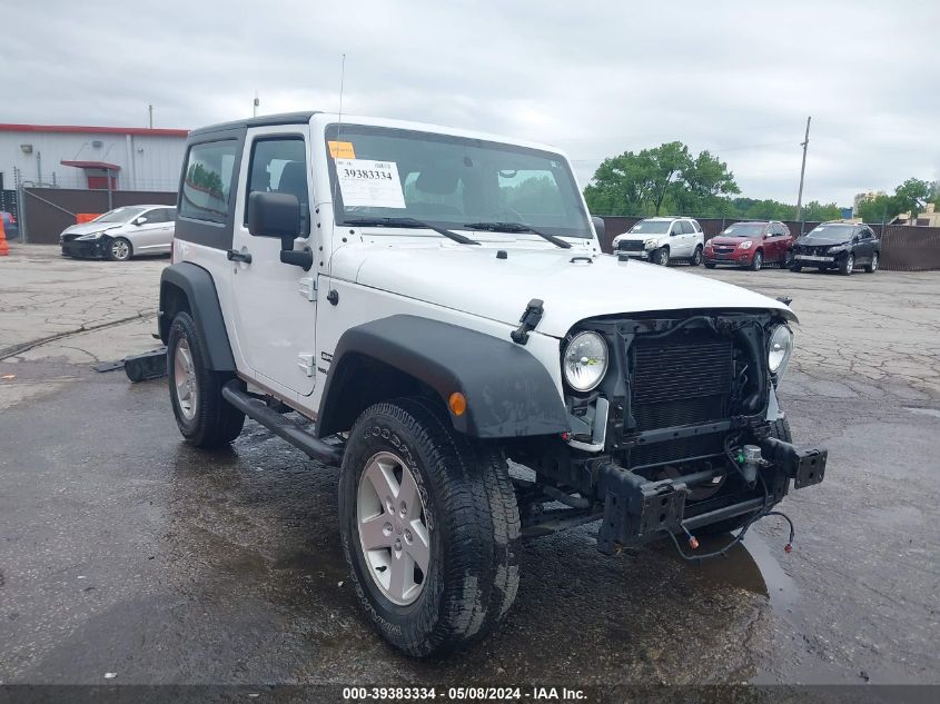 2017 JEEP WRANGLER SPORT 4X4