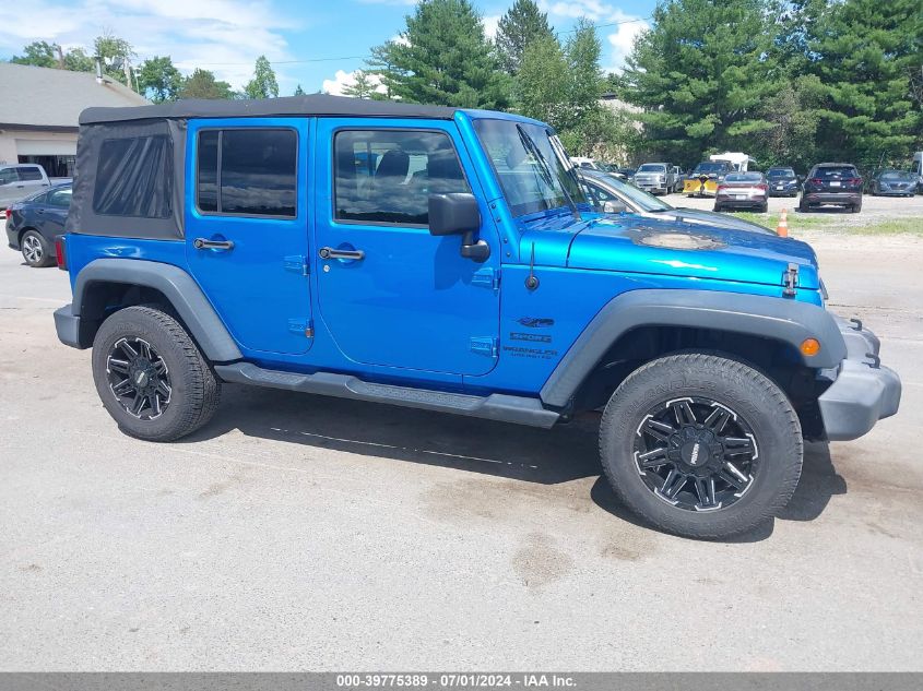 2016 JEEP WRANGLER UNLIMITED SPORT