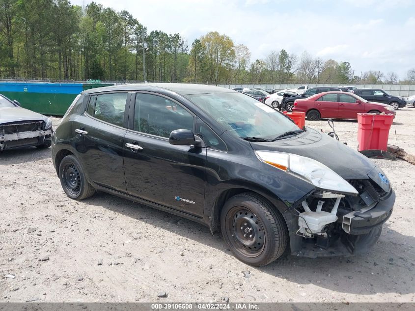 2015 NISSAN LEAF S