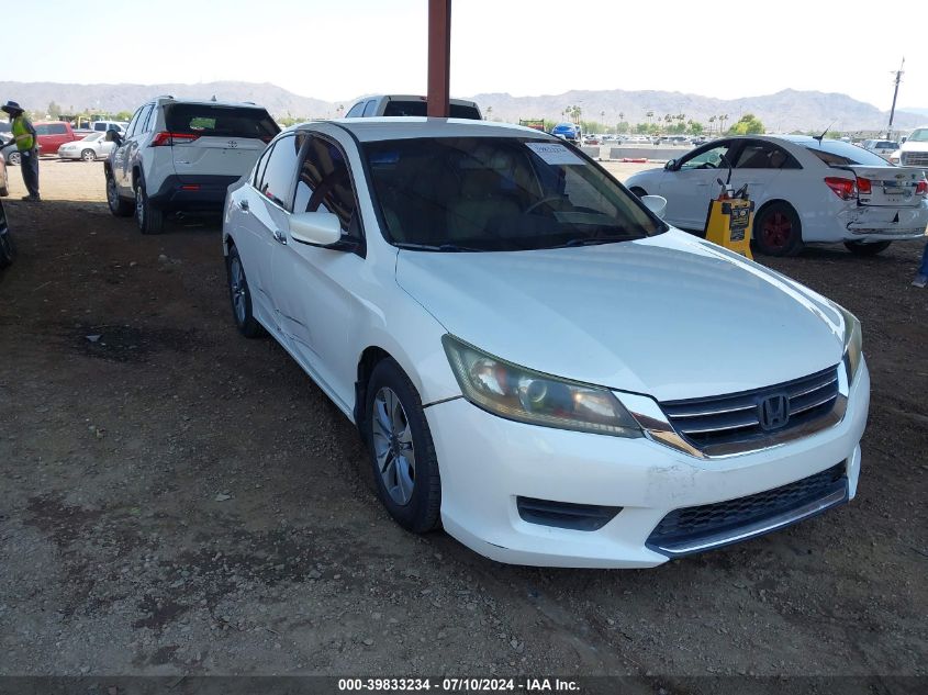 2014 HONDA ACCORD LX