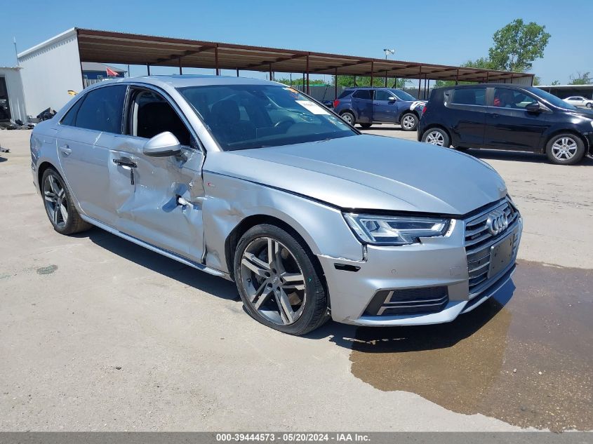 2018 AUDI A4 2.0T PREMIUM/2.0T TECH PREMIUM