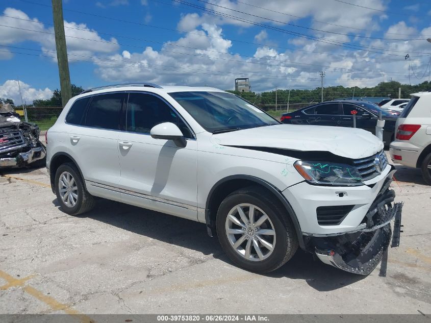 2016 VOLKSWAGEN TOUAREG VR6 SPORT