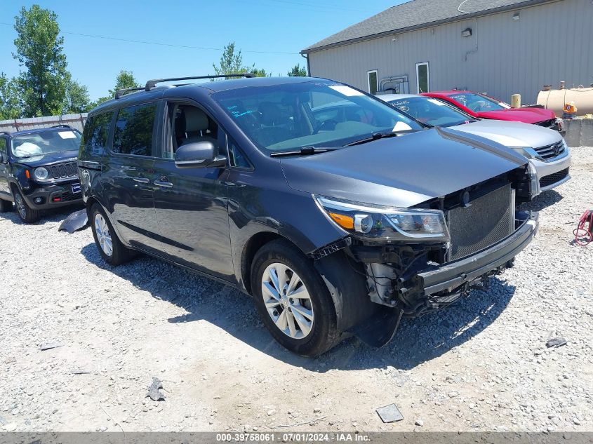 2017 KIA SEDONA LX