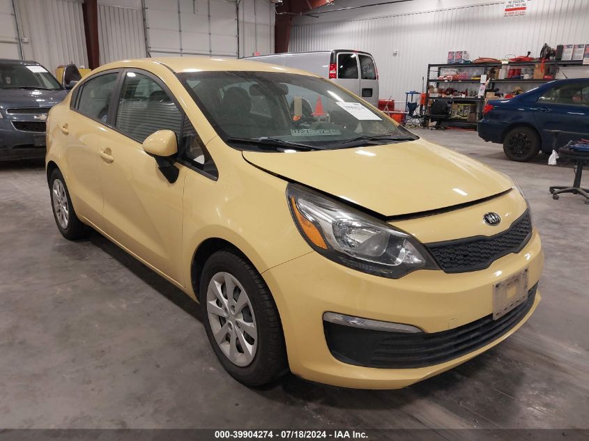 2016 KIA RIO LX