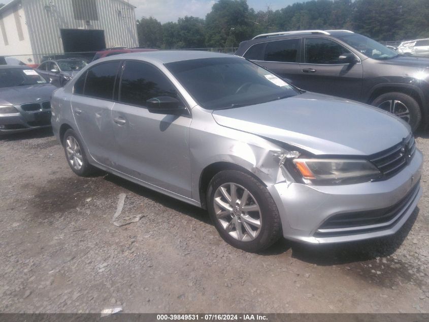 2015 VOLKSWAGEN JETTA 1.8T SE