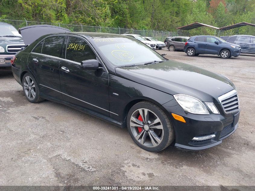 2012 MERCEDES-BENZ E 350 4MATIC