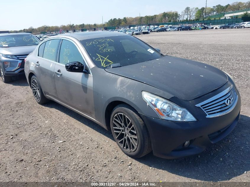 2012 INFINITI G37X